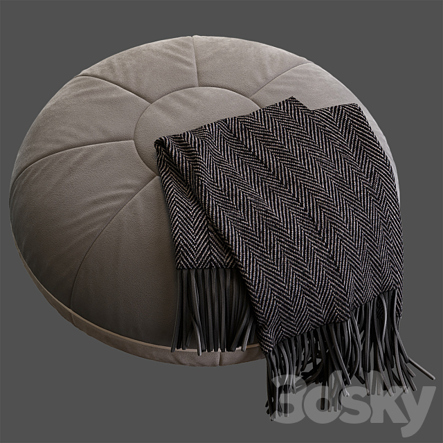 Pouf fritz hansen 3DSMax File - thumbnail 2