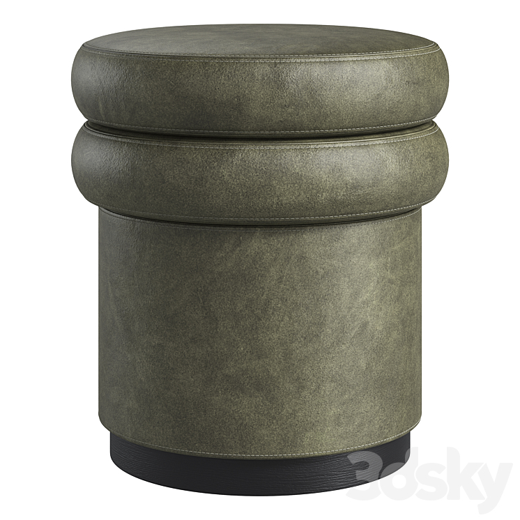 Pouf Gallotti Radice Stami 3DS Max Model - thumbnail 1