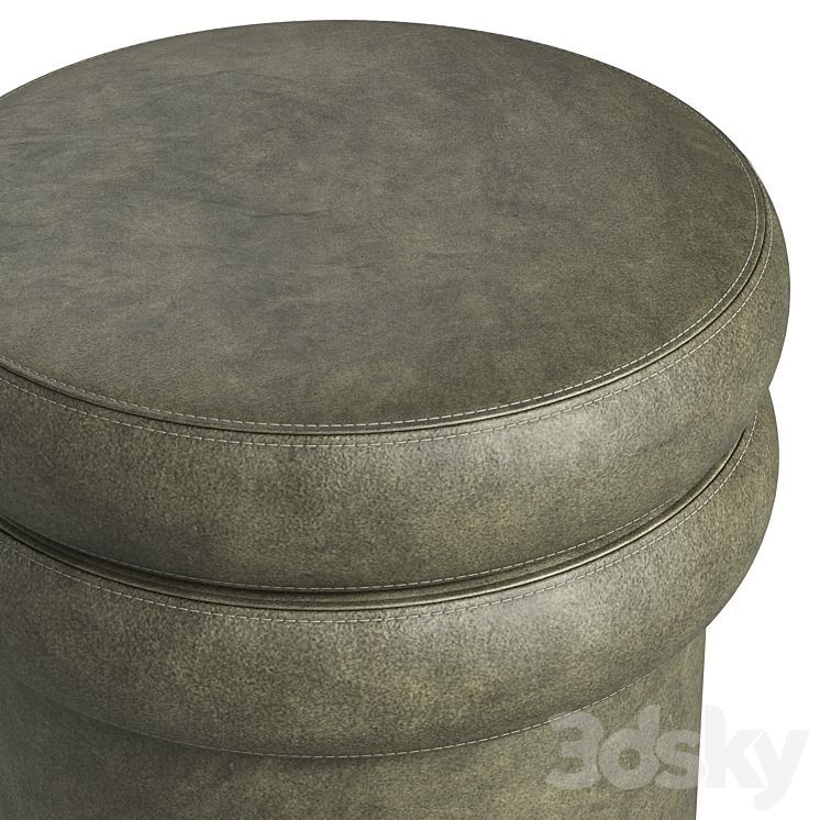 Pouf Gallotti Radice Stami 3DS Max Model - thumbnail 2