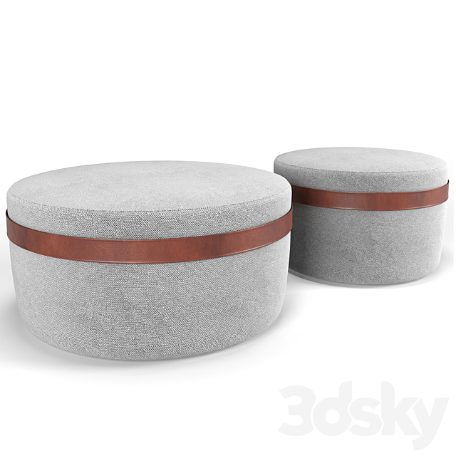 Pouf Jori Macaron 3DSMax File - thumbnail 4