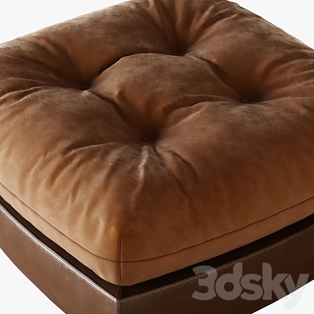 Pouf Malibu 3DSMax File - thumbnail 3