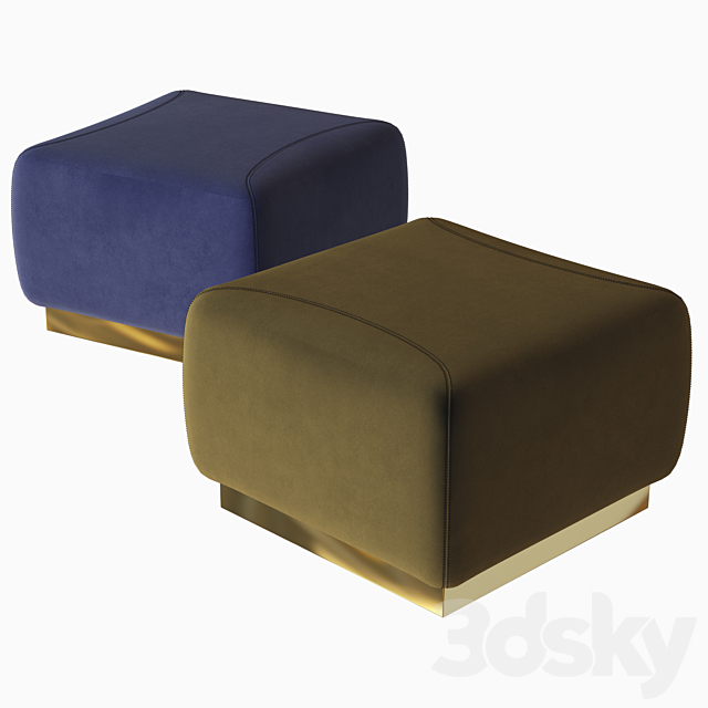 pouf mike laskasas 3DSMax File - thumbnail 1