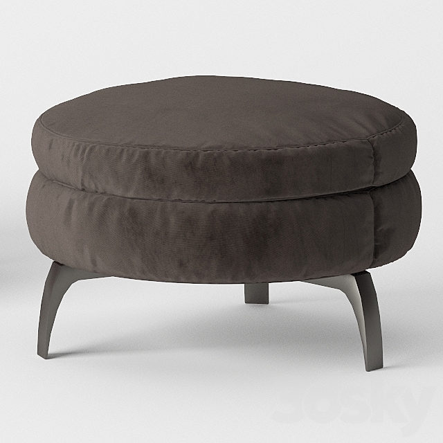 Pouf Minotti Denny 3ds Max - thumbnail 3