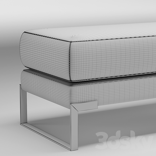 Pouf ONE MEBEL 3DS Max Model - thumbnail 3