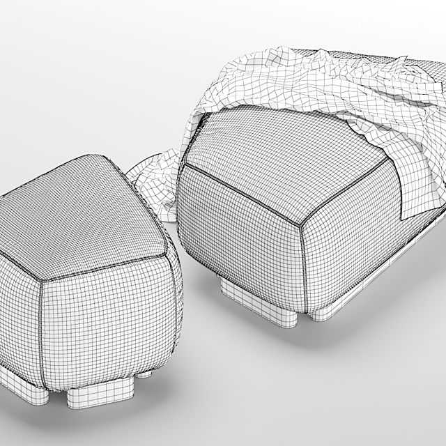 Pouf Piet Boon NOOR pouf 3DSMax File - thumbnail 5