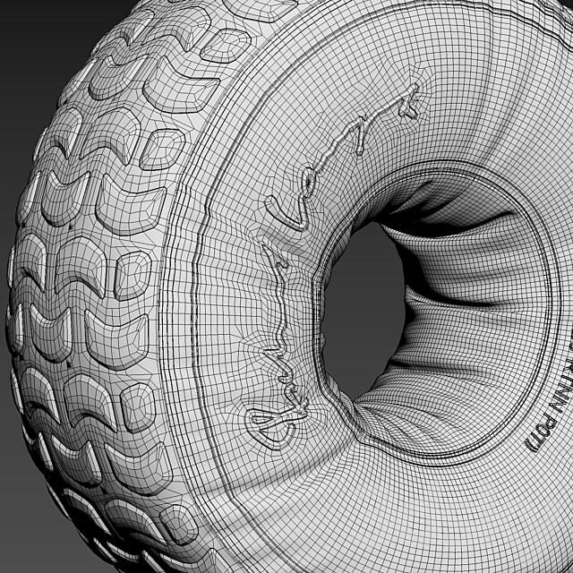 pouf Richard Lampert PIT STOP 3DS Max Model - thumbnail 5