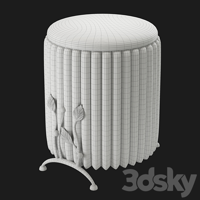 pouf Terra Grass OM 3DS Max Model - thumbnail 6