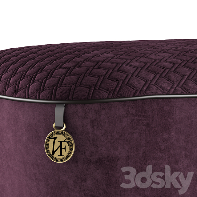 pouf vittoriafrigerio Dosi 3DSMax File - thumbnail 4