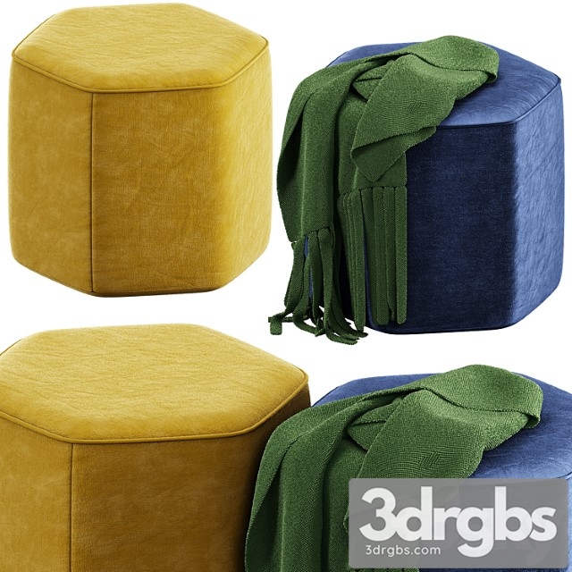 Pouffe Geda 3dsmax Download - thumbnail 1