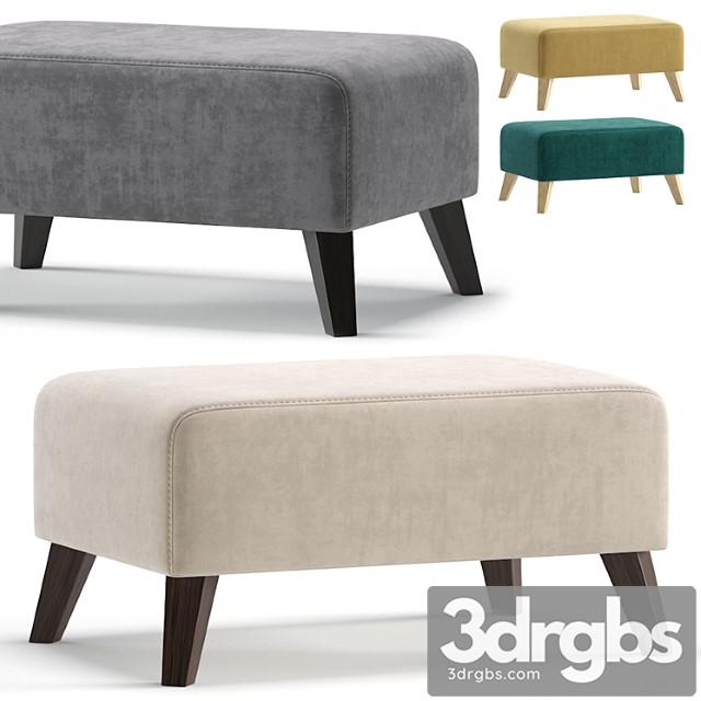 Pouffe Newbury 4 Colors Version Divan Ru Puf Niuberi Divan Ru 3dsmax Download - thumbnail 1