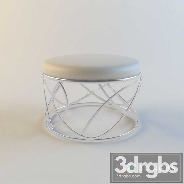 Pouffe Nuvola 1280 3dsmax Download - thumbnail 1