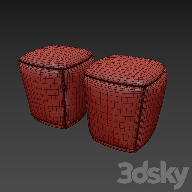 Puff FENDY Smith 3DSMax File - thumbnail 2