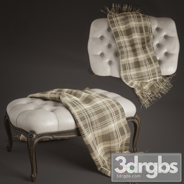 Renoir Pouf 3dsmax Download - thumbnail 1