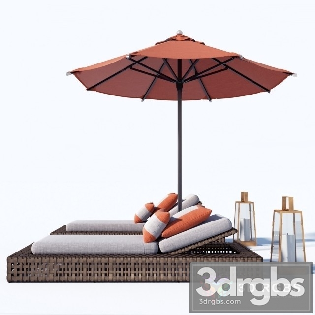 RH Outdoor Set 3dsmax Download - thumbnail 1