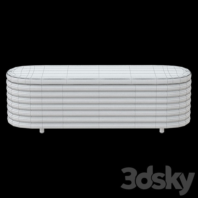 RIALTO STORAGE BENCH 3DSMax File - thumbnail 6