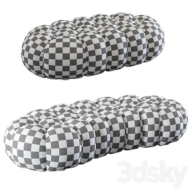 Roche Bobois Bubble Ottomans 3DSMax File - thumbnail 5