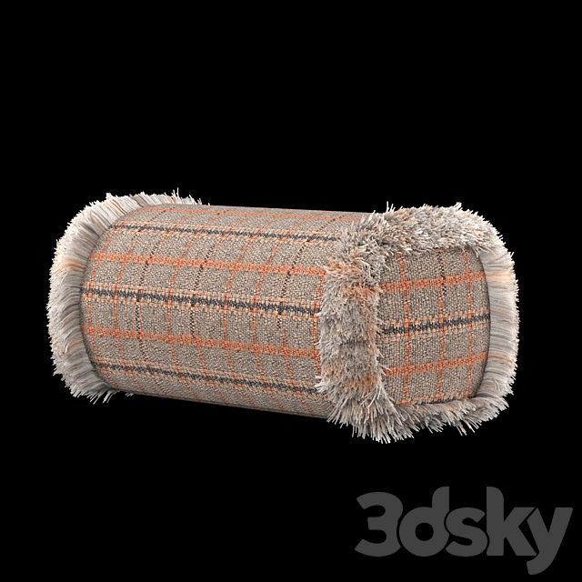 roll tartan 3DS Max Model - thumbnail 3