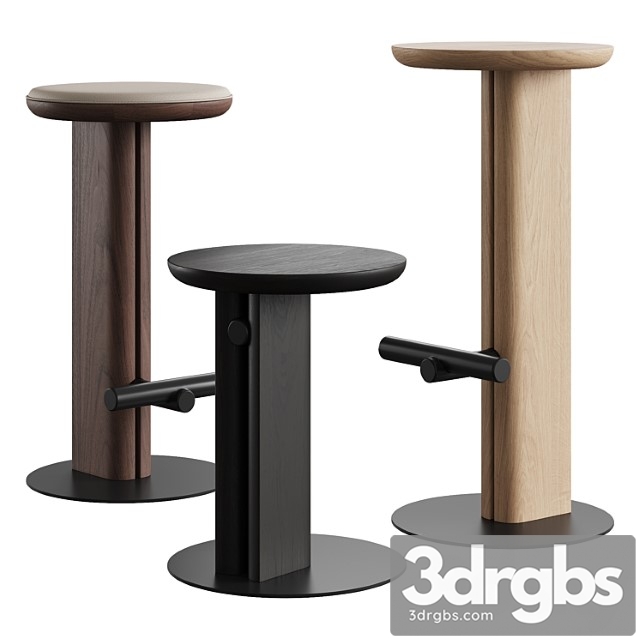 Ross Gardam Rook Stool 3dsmax Download - thumbnail 1