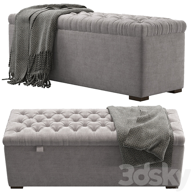 Rossini Blanket Box_The Sofa & Chair Company 3ds Max - thumbnail 1