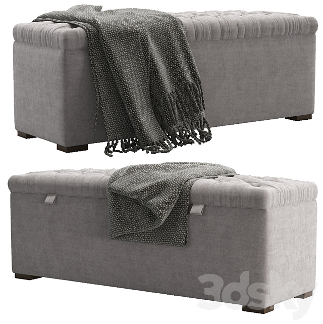 Rossini Blanket Box_The Sofa & Chair Company 3ds Max - thumbnail 2