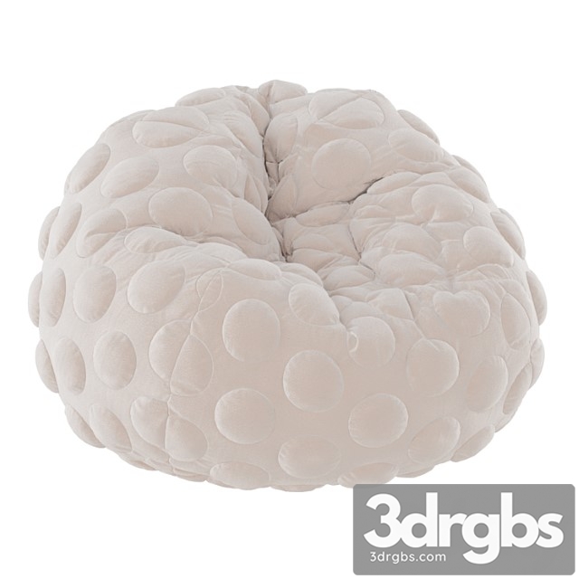 Round Bean Bag 3dsmax Download - thumbnail 1