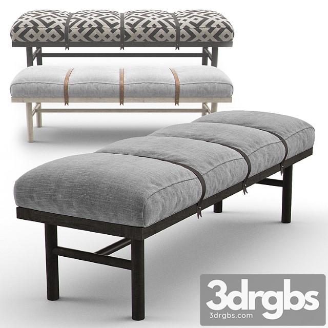 Safari bench – keystone designer 2 3dsmax Download - thumbnail 1