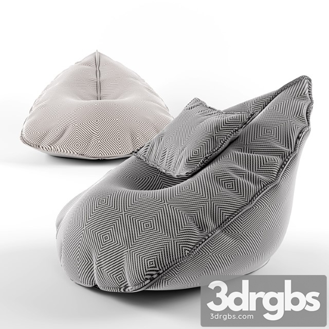 Sail pouf 2 3dsmax Download - thumbnail 1