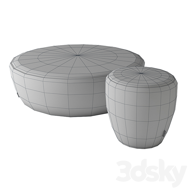 Sancal Chat pouf 3DSMax File - thumbnail 2