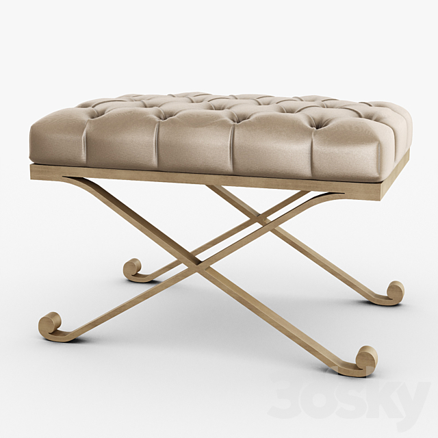 Schumacher – Veneto bench 3DS Max Model - thumbnail 3