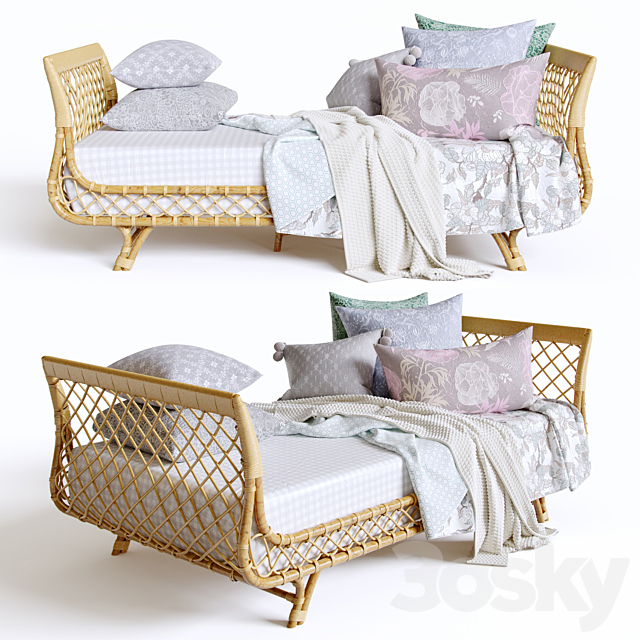 Serena & Lily _ Avalon Daybed 3DSMax File - thumbnail 1