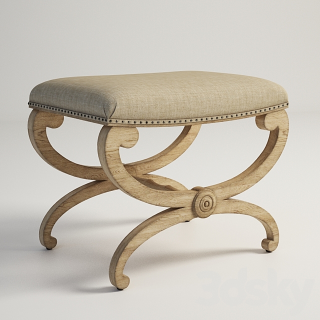 SIENNA TABOURET MN2060 3DSMax File - thumbnail 1