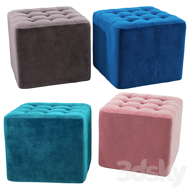 Signal Lori pouf 3ds Max - thumbnail 3