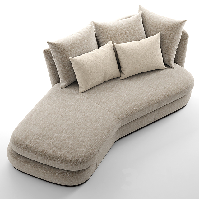 Sofa Maxalto APOLLO 3DS Max Model - thumbnail 2