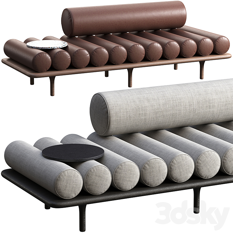 Sofa Tacchini Five to Nine 3DS Max Model - thumbnail 1