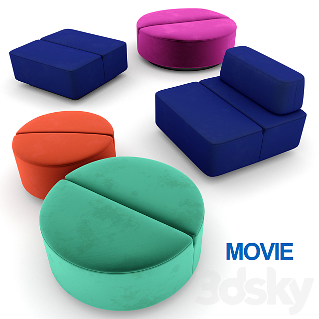 Sofas Martela – Movie 3DSMax File - thumbnail 1