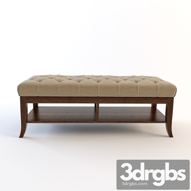 Stanley Furniture Hudson Street Bed End Bench 3dsmax Download - thumbnail 1