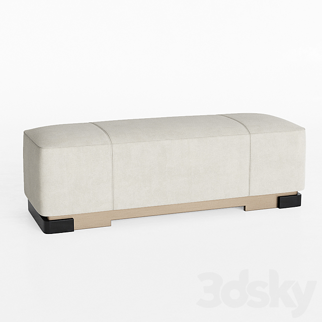 Star Ottoman Kara Mann Bakerfurniture 3DS Max Model - thumbnail 3