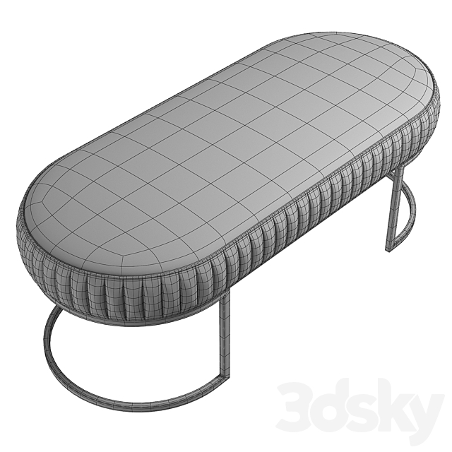 Stella del Mobile Ottoman PR. 163 3DSMax File - thumbnail 3