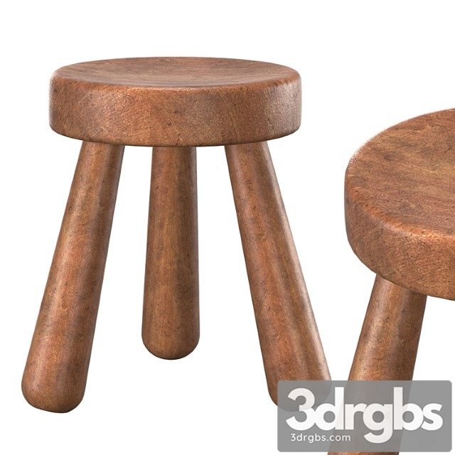 Stool Ingvar Hildingsson 1940 3dsmax Download - thumbnail 1