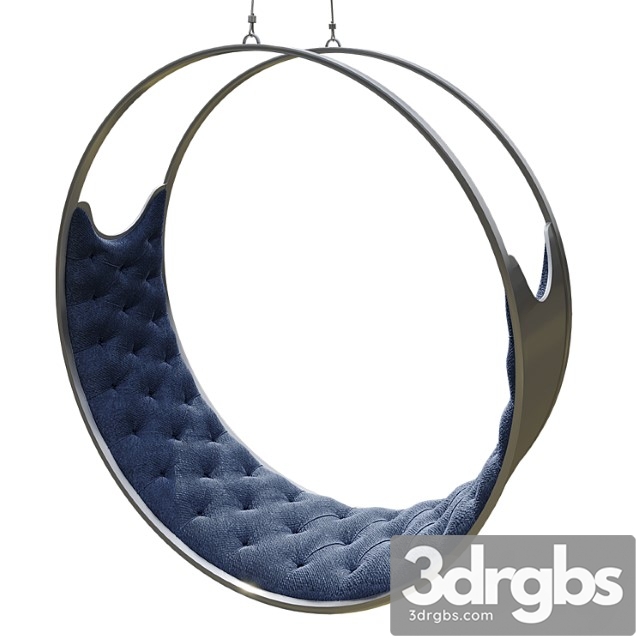 Suspended swing chair 2 3dsmax Download - thumbnail 1