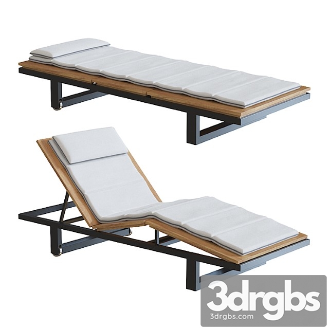 Sutherland peninsula chaise 2 3dsmax Download - thumbnail 1