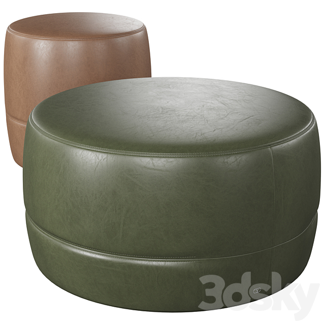 Table – pouf De Sede DS-760 3DSMax File - thumbnail 1