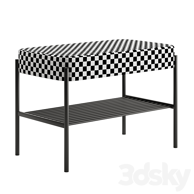 Taxta bench 3DSMax File - thumbnail 7