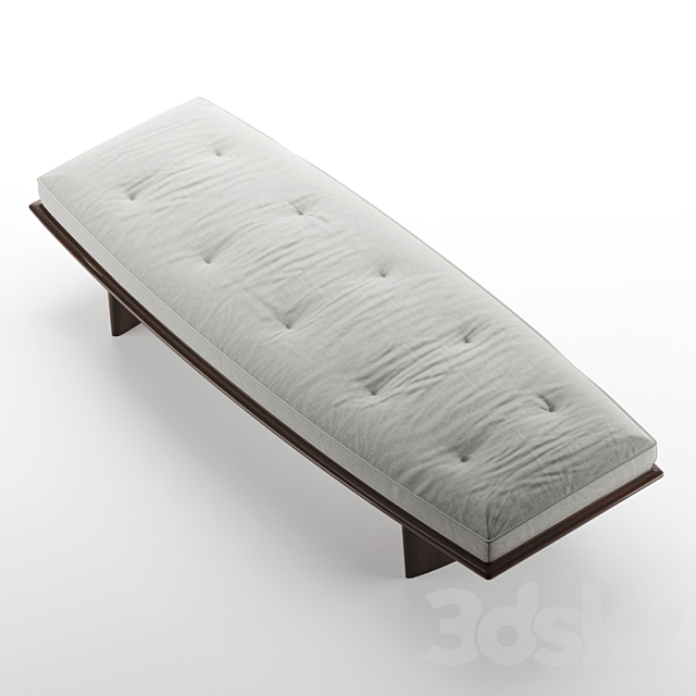 Terence harold robsjohn-gibbings bench 3DSMax File - thumbnail 2