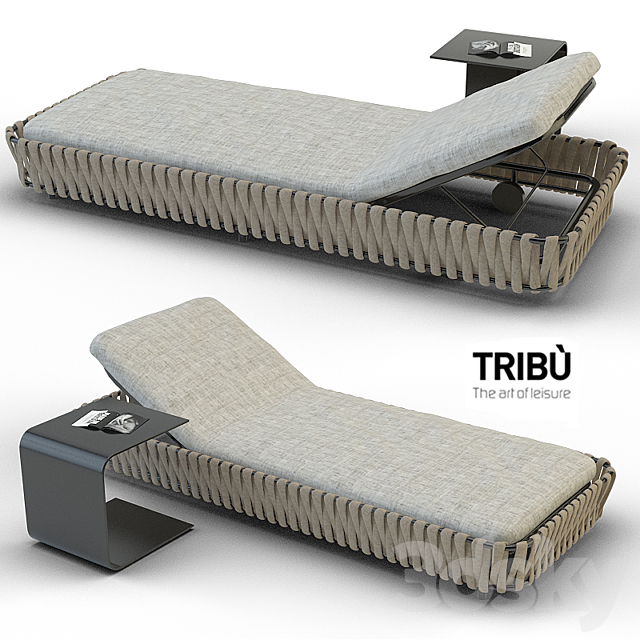 Tosca Lounger Tribù 3ds Max - thumbnail 1