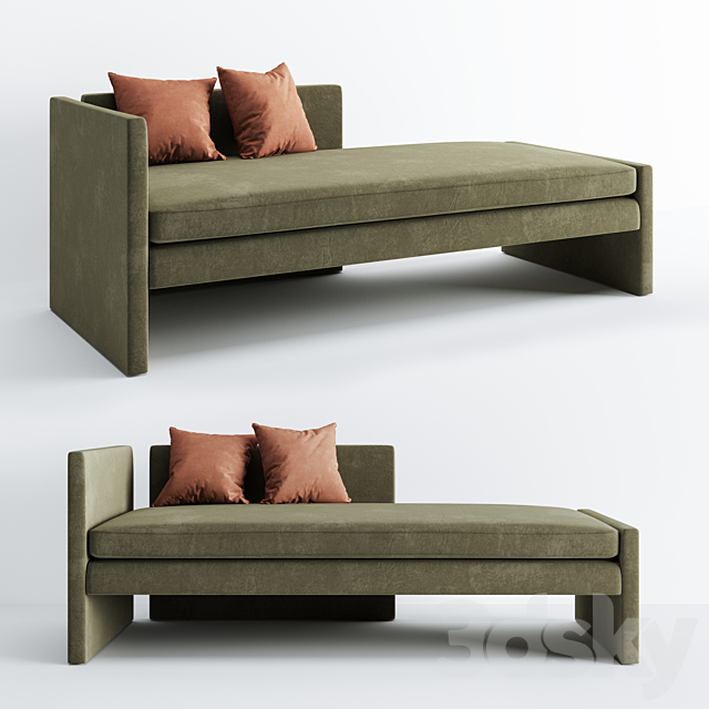 TRNK ANGLE CHAISE 3DSMax File - thumbnail 1