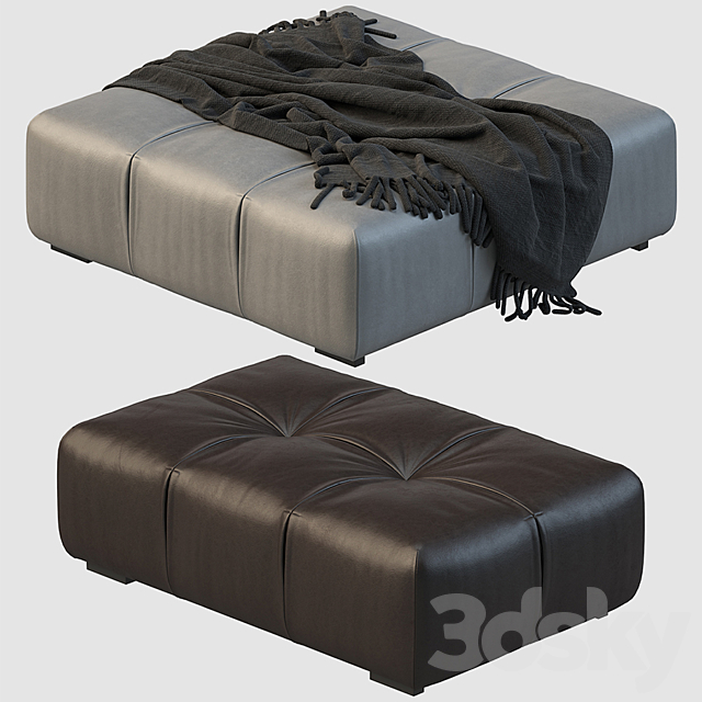 Tufty-time pouf 3DSMax File - thumbnail 2