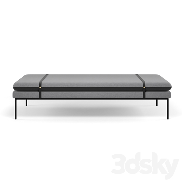 Turn daybed 3ds Max - thumbnail 1