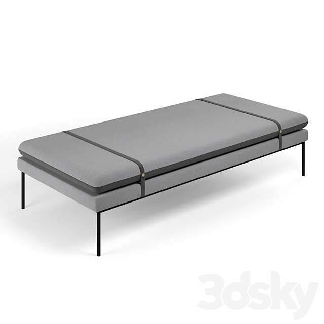 Turn daybed 3ds Max - thumbnail 2