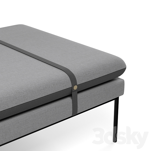 Turn daybed 3ds Max - thumbnail 3